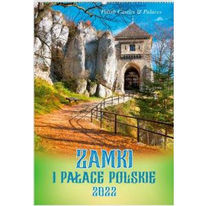 2024 Kalendarz Ścienny Lucrum Zamki i pałace polskie